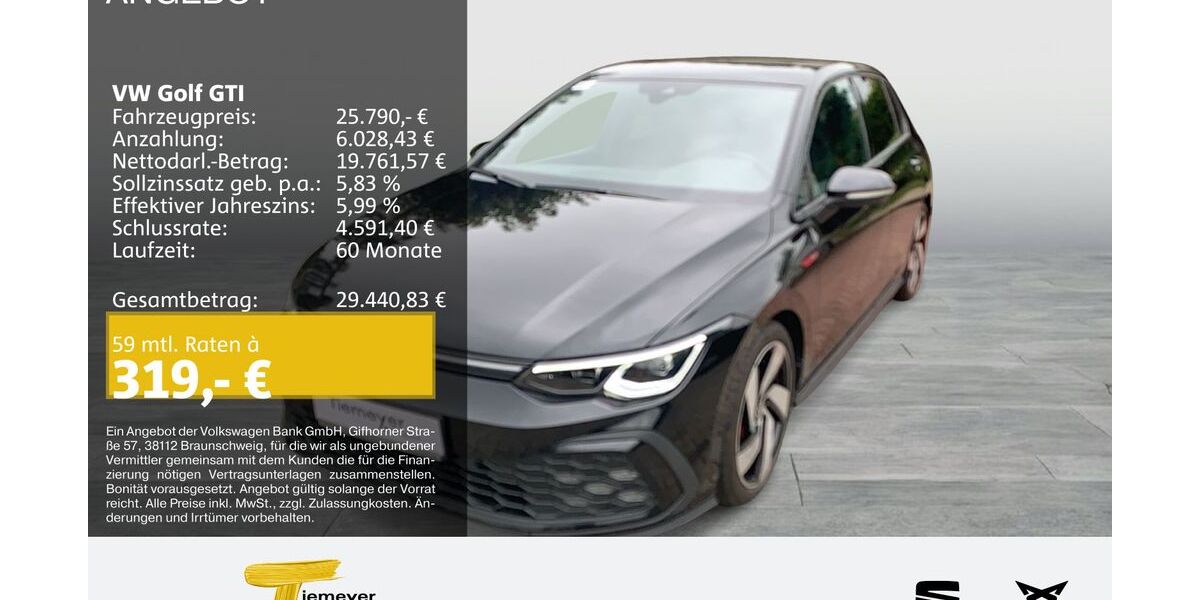 VW Golf 32.330 km 25.790 &euro; Hemer 58675