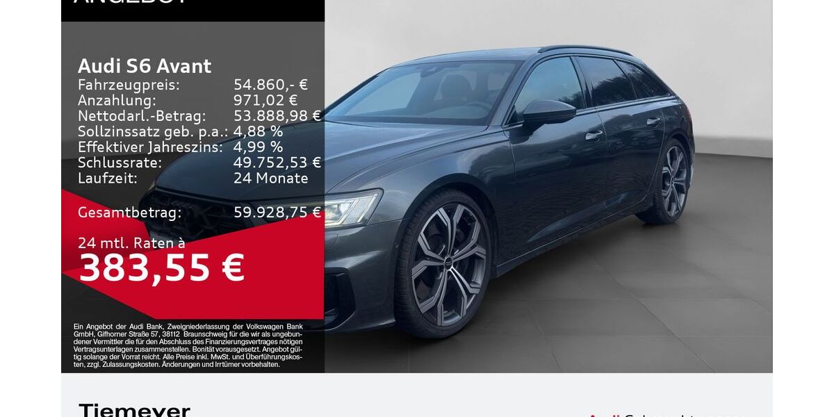 Audi S6 17.711 km 54.860 &euro; Lüdenscheid 58511