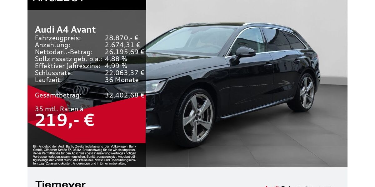 Audi A4 71.064 km 28.450 &euro; Plettenberg 58840