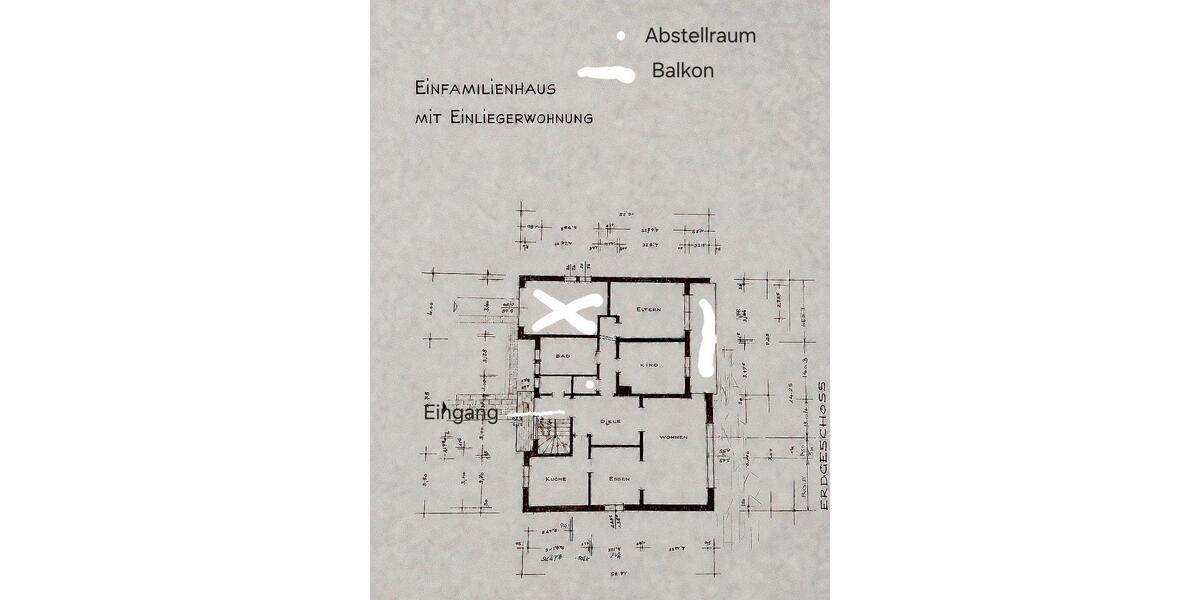 Erdgeschoßwohnung Lüdenscheid Augustenthal - 3 Zimmer, 105 m&sup2;, 1.100&euro; | Angebot:26516454