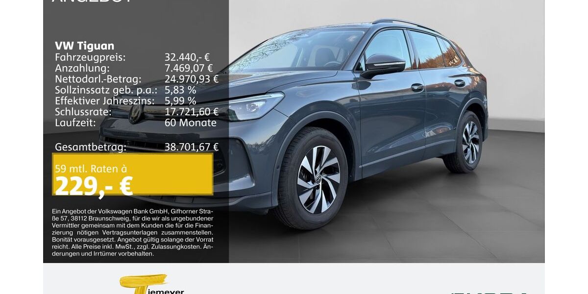 VW Tiguan 21.932 km 32.440 &euro; Werdohl 58791