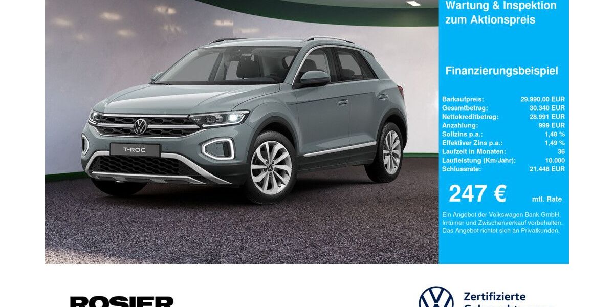 VW T-Roc 10.128 km 29.990 &euro; Menden 58706