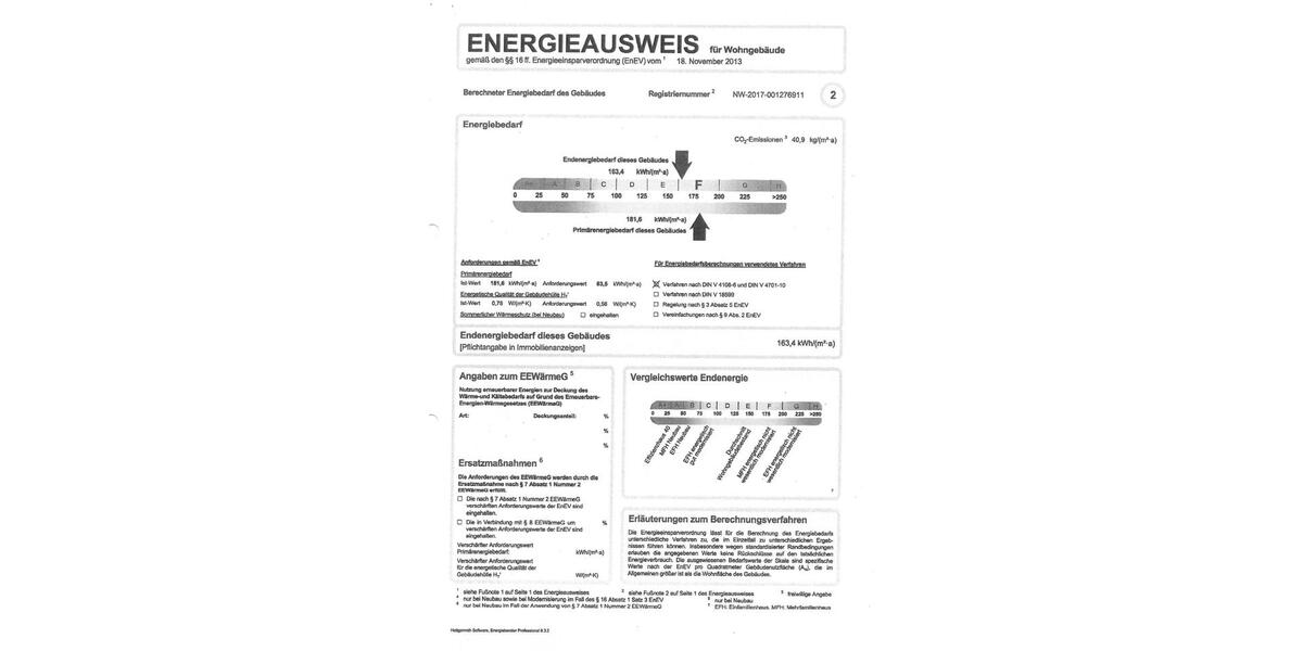 Etagenwohnung Hagen Hohenlimburg - 3 Zimmer, 77 m&sup2;, 597&euro; | Angebot:26465588