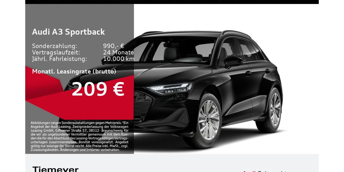 Audi A3 1.870 km 26.970 &euro; Plettenberg 58840