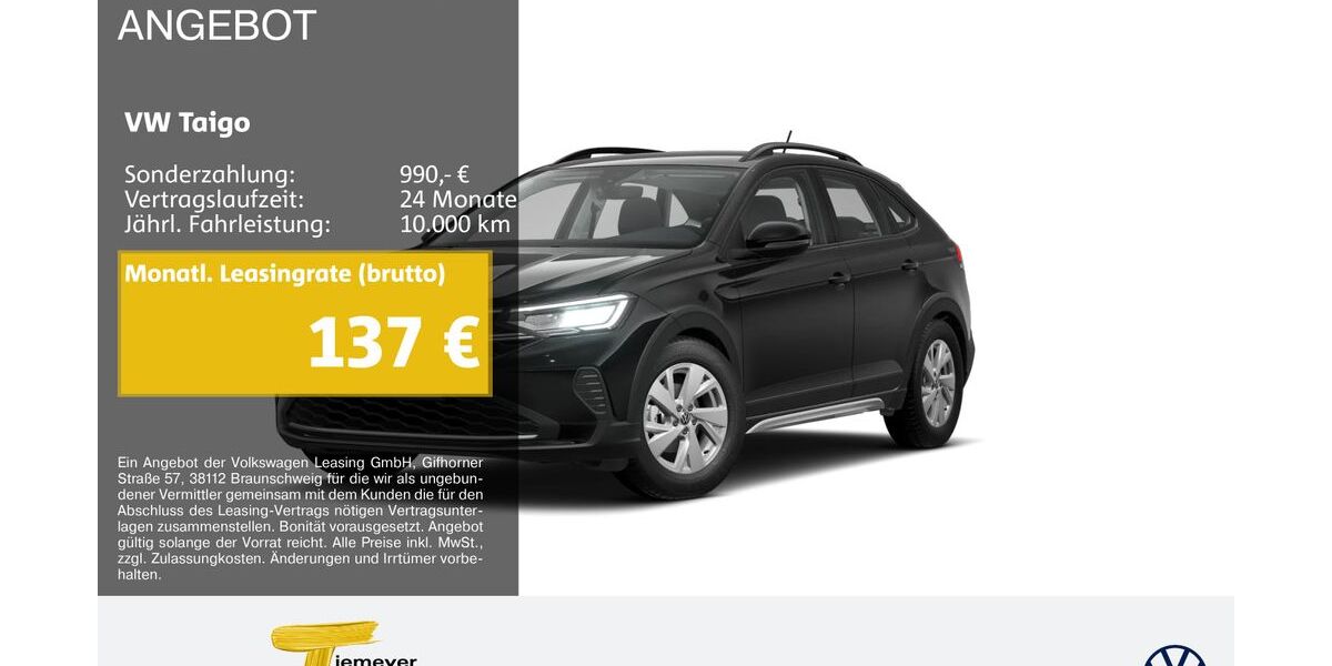 VW Taigo 11.834 km 19.340 &euro; Lüdenscheid 58507