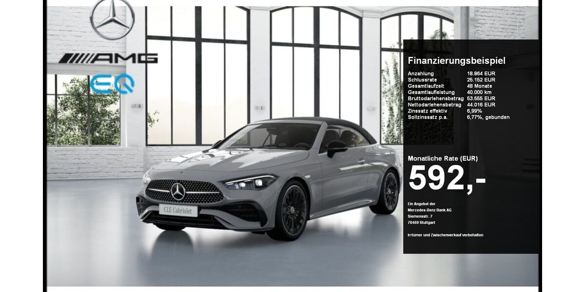 Mercedes-Benz CLE 200 8.434 km 62.840 &euro; Plettenberg 58840