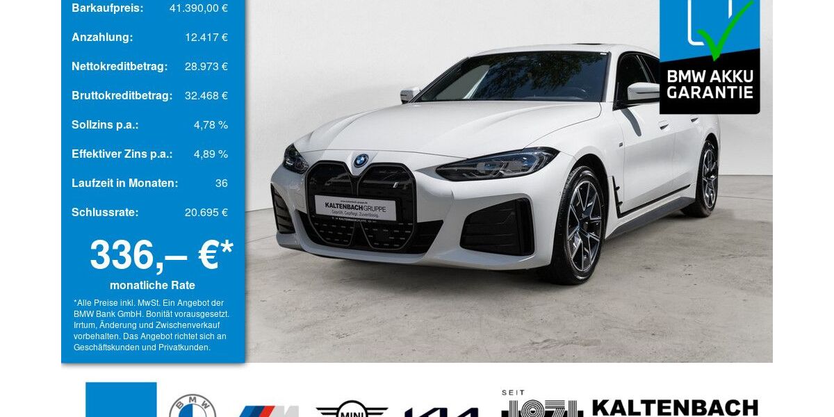 BMW i4 59.743 km 40.390 &euro; Lüdenscheid 58509