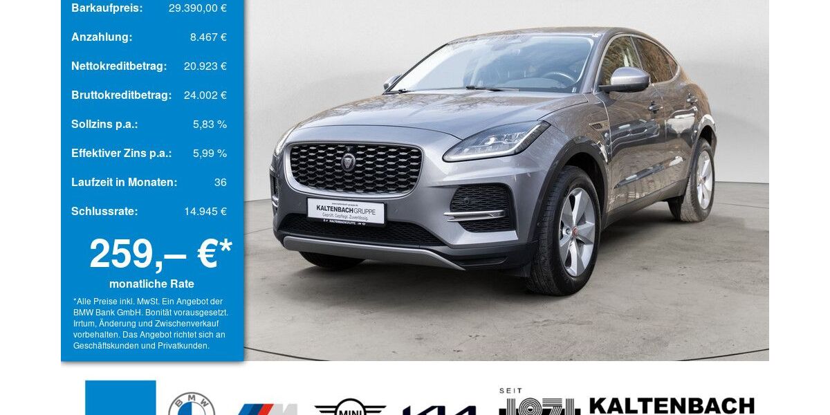 Jaguar E-Pace 32.831 km 28.890 &euro; Lüdenscheid 58509