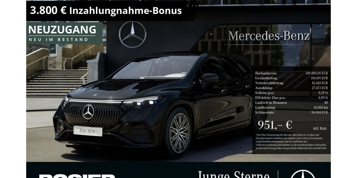 Mercedes-Benz EQS SUV 14.971 km 109.320 &euro; Menden 58706