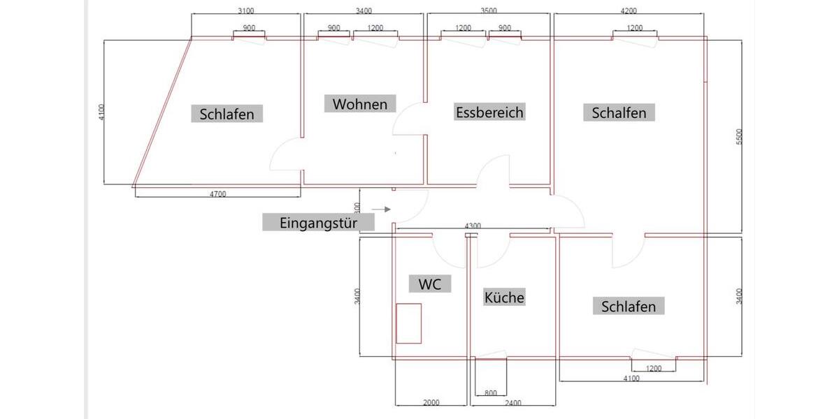 Dachgeschoßwohnung Lüdenscheid Brügge - 5 Zimmer, 85 m&sup2;, 950&euro; | Angebot:24736644