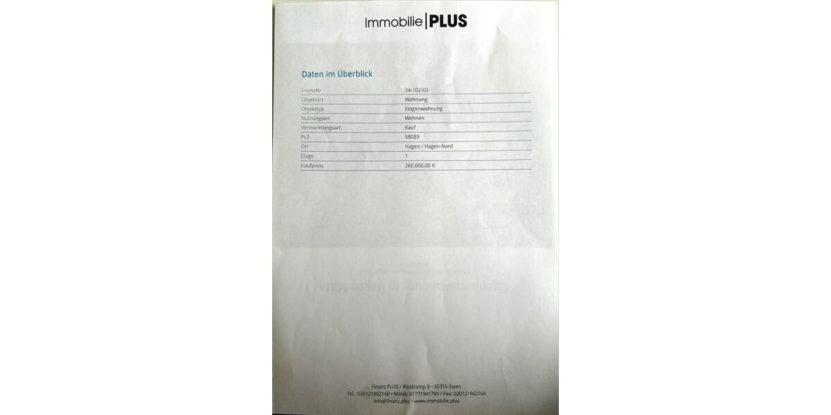 Maisonettenwohnung Hagen Hagen-Mitte - 15 Zimmer, 250 m&sup2;, 320.000&euro; | Angebot:25047925