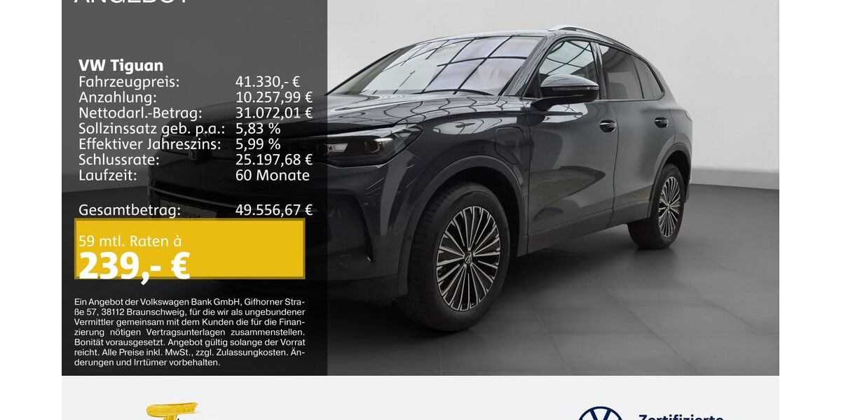 VW Tiguan 9.990 km 39.790 &euro; Lüdenscheid 58507