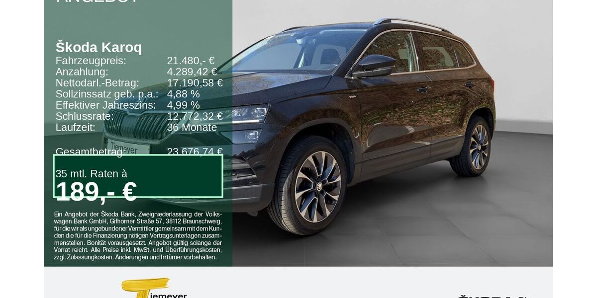 Skoda Karoq 44.353 km 21.480 &euro; Werdohl 58791