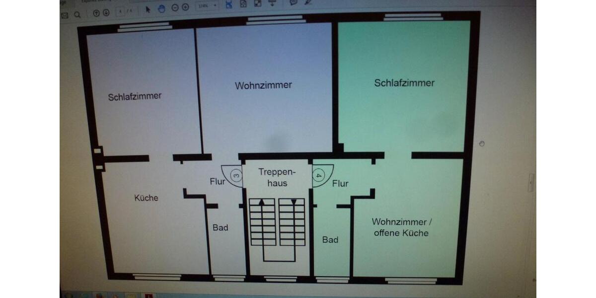 Etagenwohnung Lüdenscheid Brügge - 2 Zimmer, 54 m&sup2;, 549&euro; | Angebot:26444583