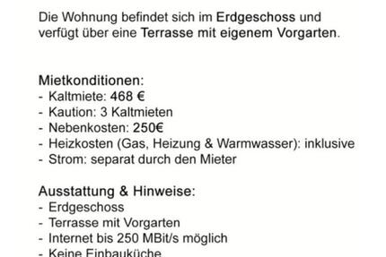 Wohnung Gummersbach Berstig Süd - 3 Zimmer, 72 m&sup2;, 468&euro; | Angebot:25612948