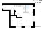 Etagenwohnung Olpe - 2 Zimmer, 37 m&sup2;, 616&euro; | Angebot:26148536