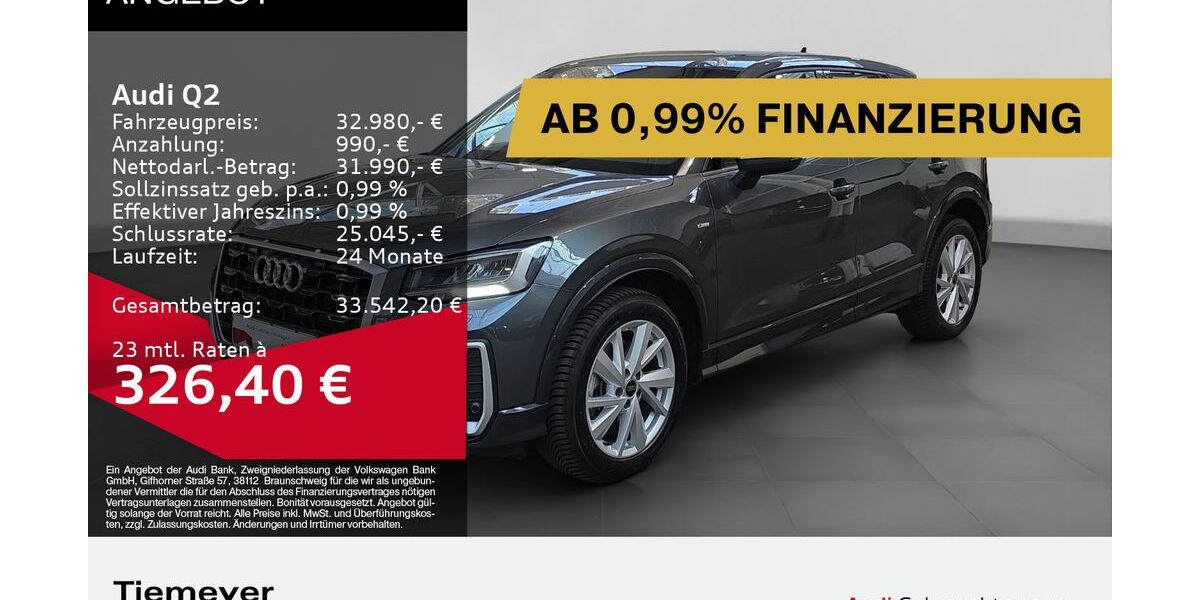 Audi Q2 6.815 km 30.670 &euro; Plettenberg 58840