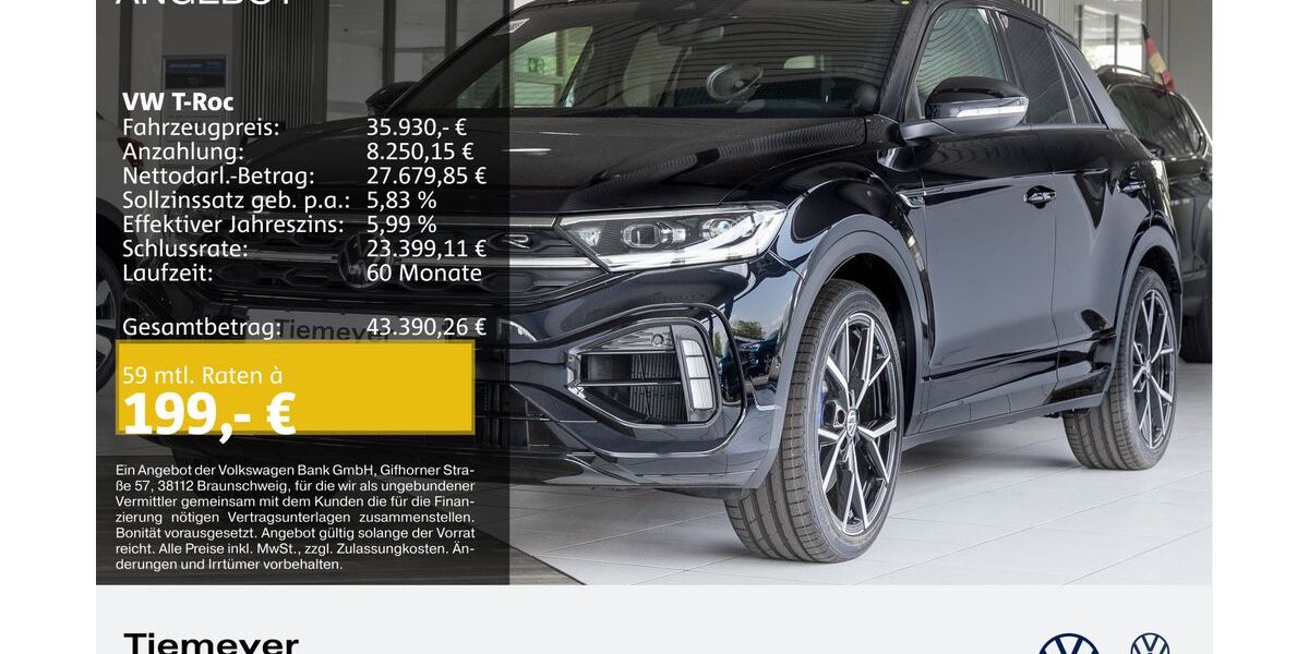 VW T-Roc 20.813 km 35.420 &euro; Plettenberg 58840