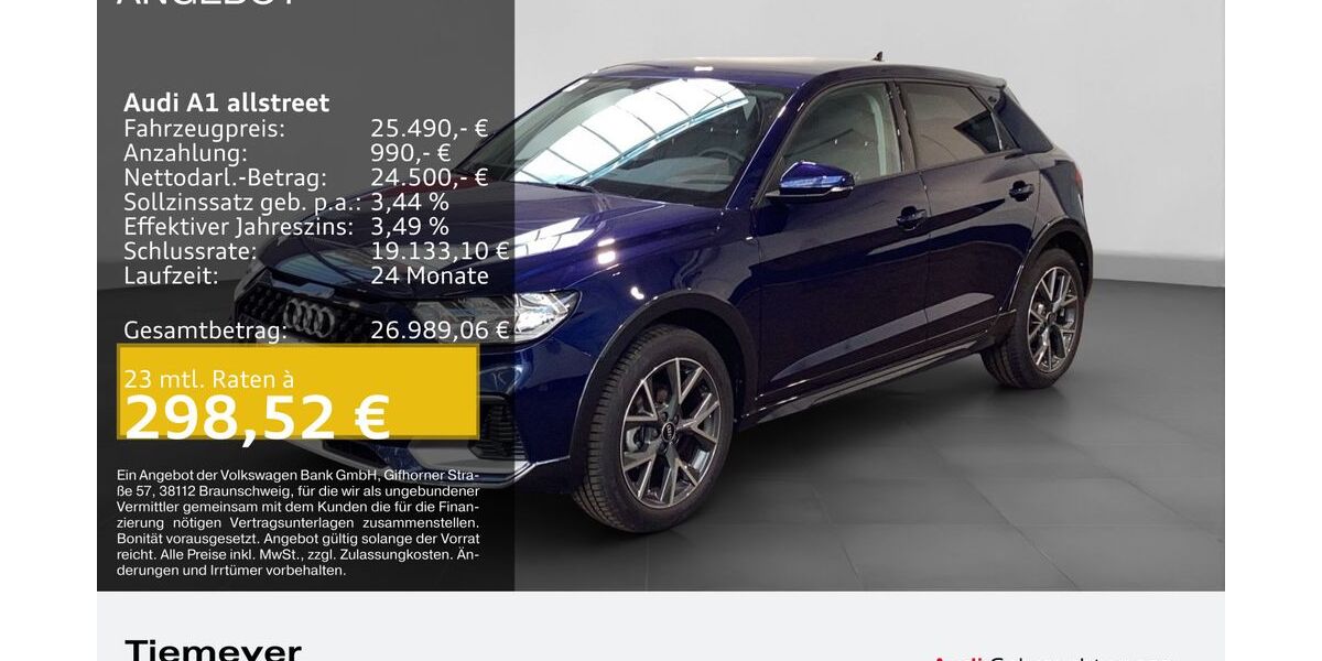 Audi A1 3.499 km 25.210 &euro; Plettenberg 58840