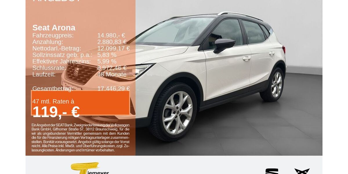 Seat Arona 75.430 km 14.980 &euro; Plettenberg 58840
