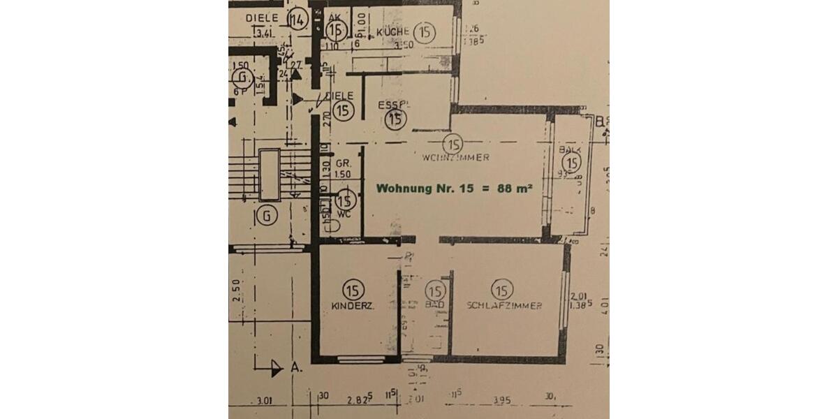 Etagenwohnung Reichshof - 4 Zimmer, 88 m&sup2;, 580&euro; | Angebot:24426866