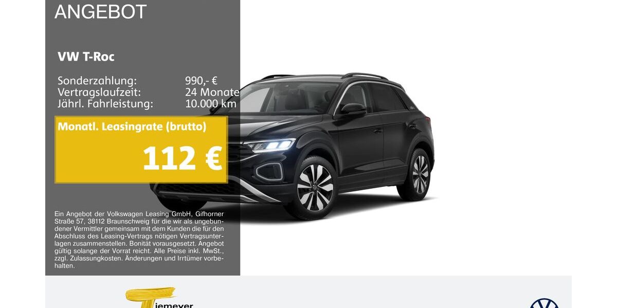 VW T-Roc 26.619 km 21.390 &euro; Lüdenscheid 58507