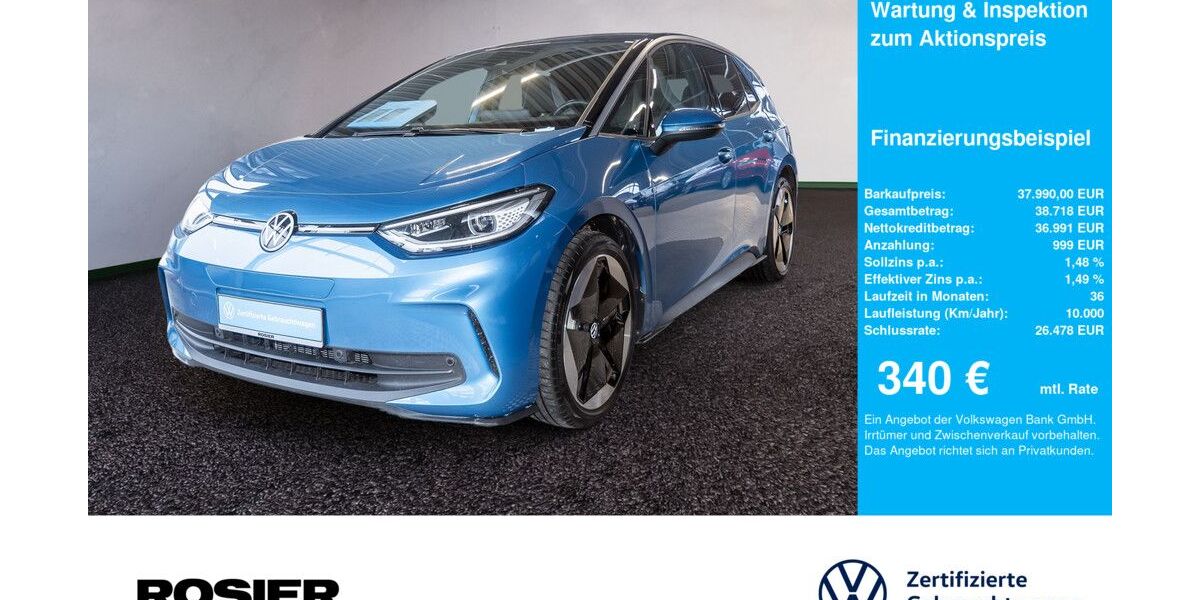VW ID.3 11.649 km 37.989 &euro; Menden 58706