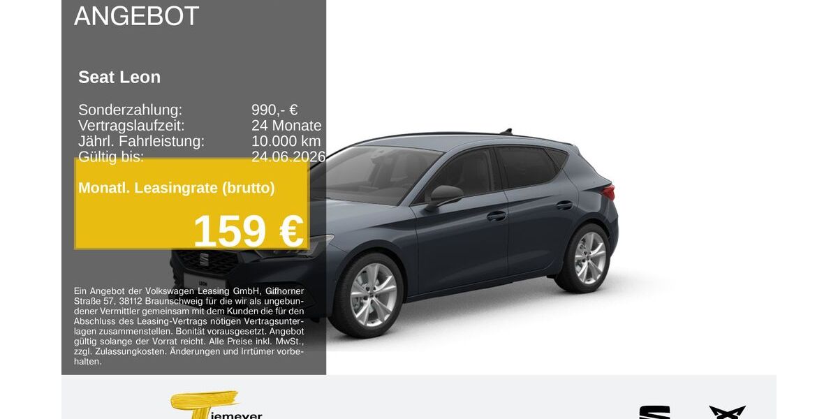 Seat Leon 12.678 km 27.470 &euro; Plettenberg 58840