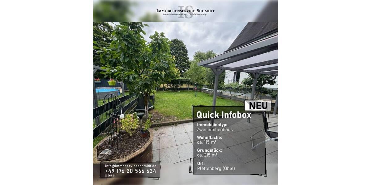 Mehrfamilienhaus, Wohnhaus Plettenberg Ohle - 6 Zimmer, 199.000&euro; | Angebot:25836495