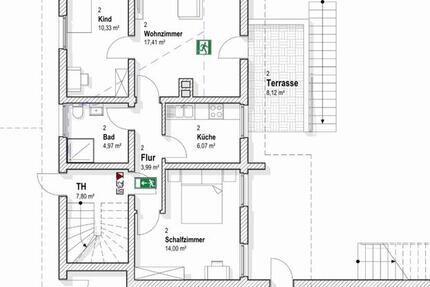 Wohnung Herdecke - 3 Zimmer, 61 m&sup2;, 740&euro; | Angebot:26682986