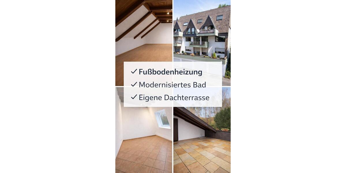 Etagenwohnung Lüdenscheid Staberg - 3 Zimmer, 73 m&sup2;, 584&euro; | Angebot:26262457