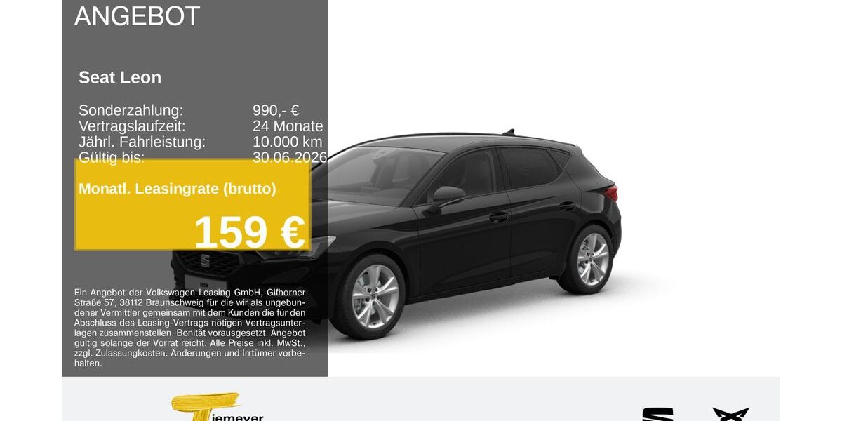 Seat Leon 25.383 km 26.780 &euro; Hemer 58675