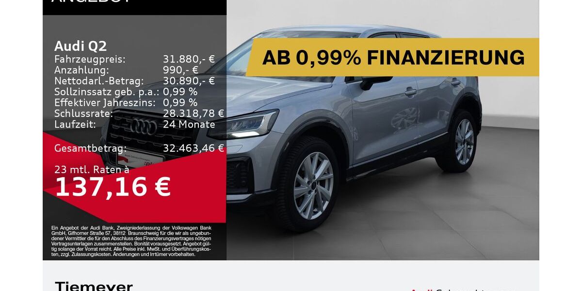 Audi Q2 23.575 km 28.780 &euro; Plettenberg 58840