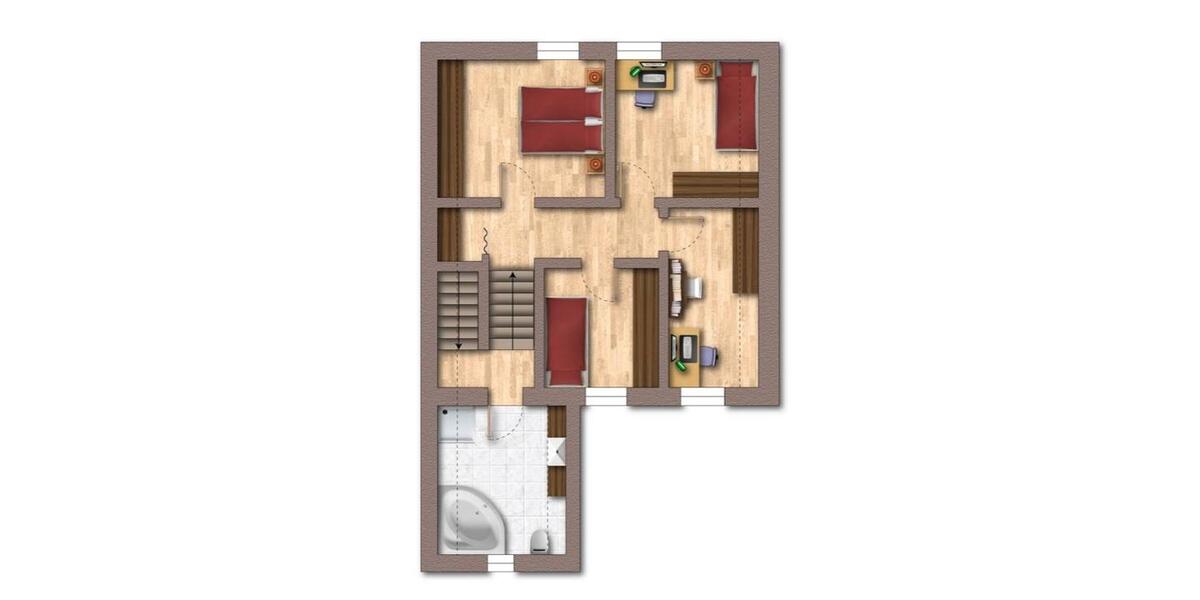Einfamilienhaus Gummersbach Berstig Süd - 6 Zimmer, 120 m&sup2;, 279.000&euro; | Angebot:26394992