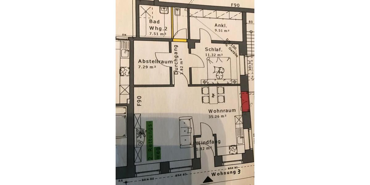 Erdgeschoßwohnung Meinerzhagen - 1 Zimmer, 78 m&sup2;, 800&euro; | Angebot:26031724