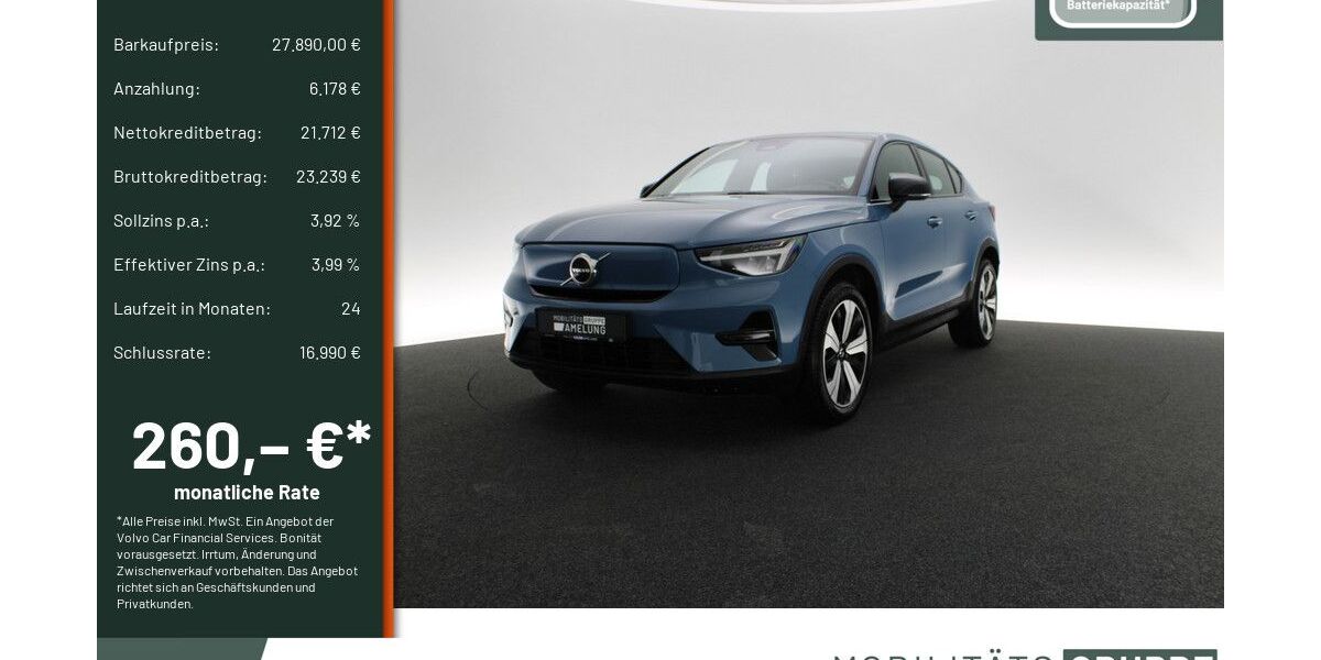 Volvo C40 63.892 km 26.890 &euro; Engelskirchen 51766