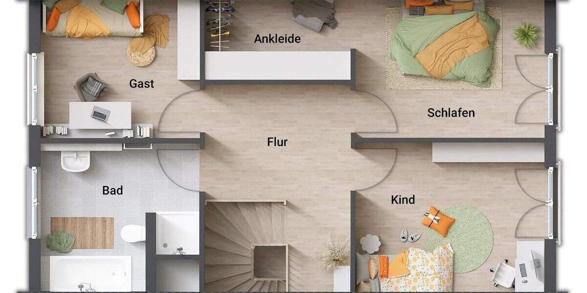 Einfamilienhaus Hagen Eilpe - 5 Zimmer, 130 m&sup2;, 301.610&euro; | Angebot:25681284