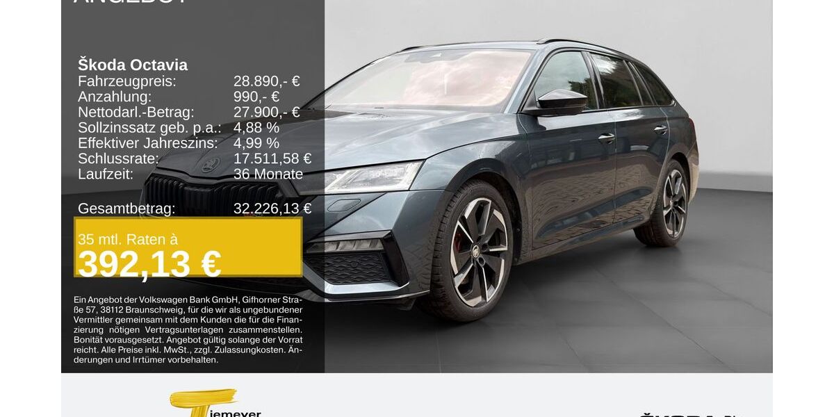 Skoda Octavia 71.176 km 28.330 &euro; Werdohl 58791