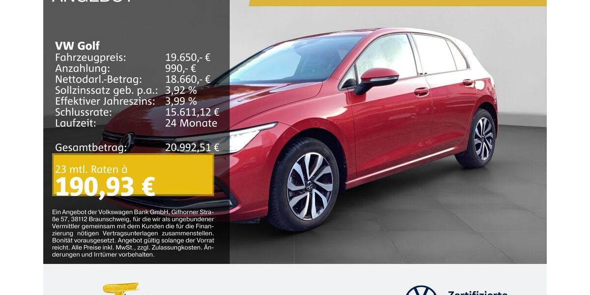 VW Golf 24.999 km 18.890 &euro; Plettenberg 58840