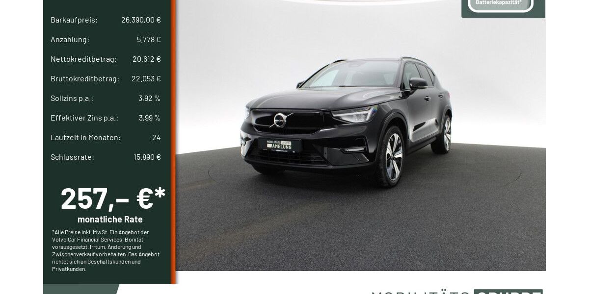 Volvo XC40 23.235 km 25.890 &euro; Engelskirchen 51766