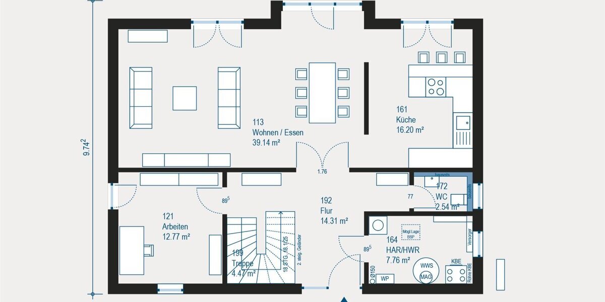 Individuell geplantes Einfamilienhaus in Schwerte - Luxus, Komfort und Flexibilität nach Ihren Wünschen - Einfamilienhaus Schwerte | Angebot:27650270
