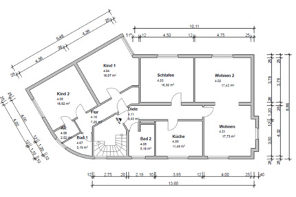 Wohnung Lüdenscheid - 4 Zimmer, 125 m&sup2;, 890&euro; | Angebot:25813876