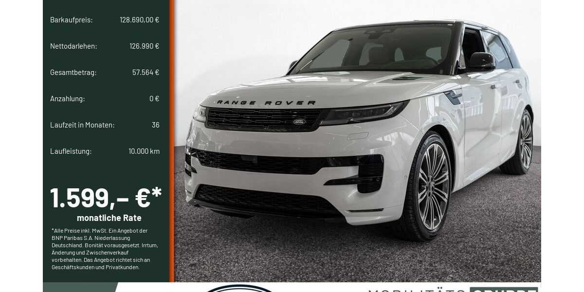 Land Rover Range Rover Sport 11.500 km 128.690 &euro; Lüdenscheid 58507