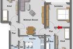 Etagenwohnung Iserlohn Sümmern - 4 Zimmer, 80 m&sup2;, 566&euro; | Angebot:25542427