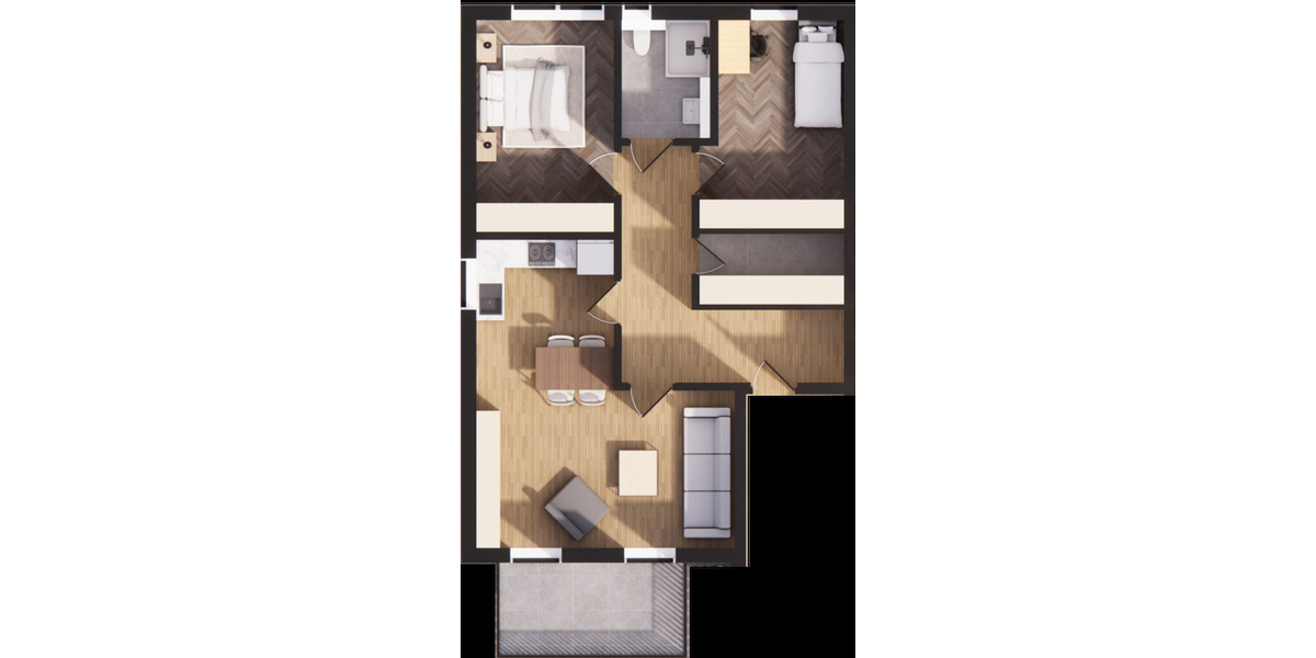 Etagenwohnung Bergneustadt - 3 Zimmer, 81 m&sup2;, 950&euro; | Angebot:24941214