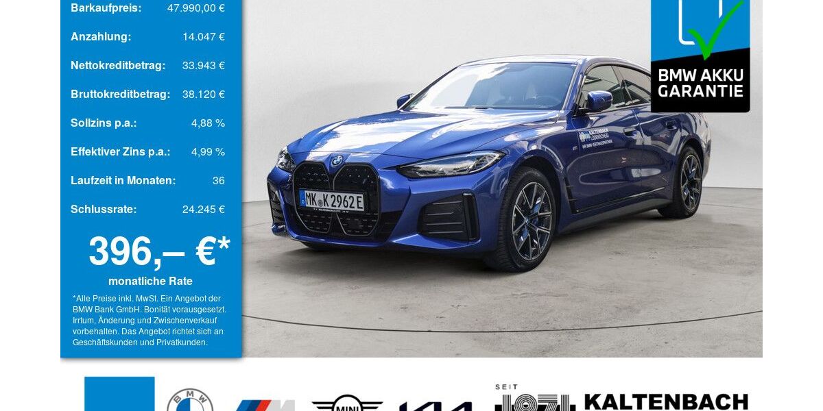 BMW i4 23.870 km 45.890 &euro; Olpe 57462