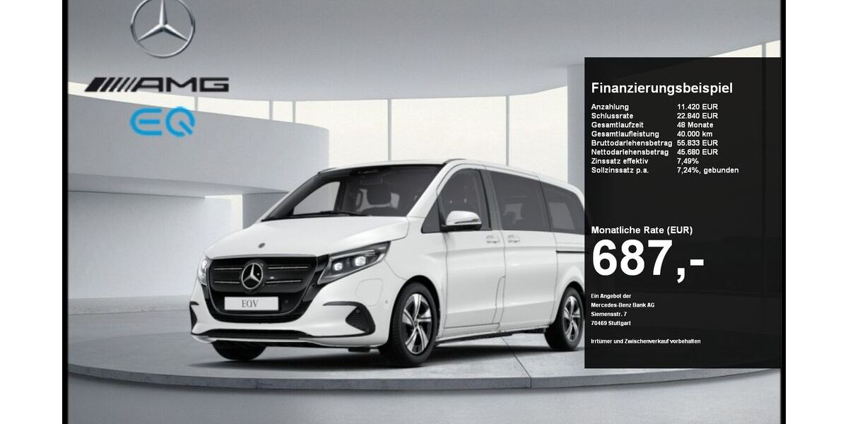 Mercedes-Benz EQV 4.934 km 53.900 &euro; Hagen 58135