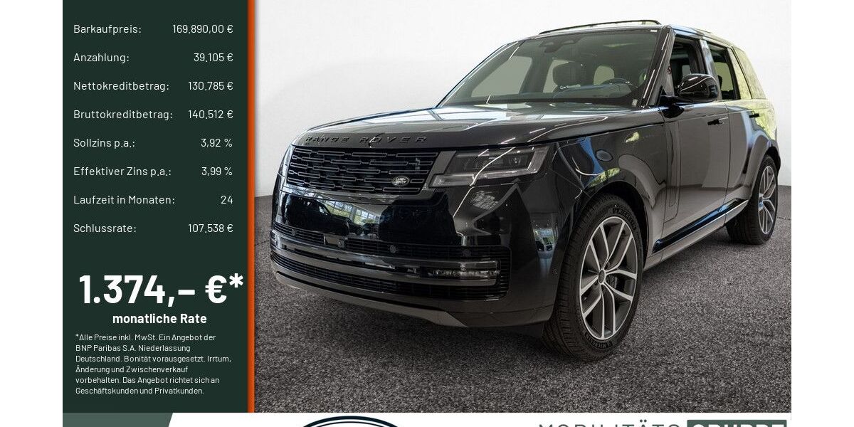 Land Rover Range Rover 1.078 km 169.890 &euro; Lüdenscheid 58507