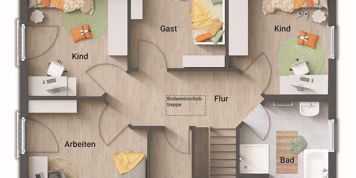 Einfamilienhaus Hemer Becke - 4 Zimmer, 125 m&sup2;, 392.050&euro; | Angebot:25734178