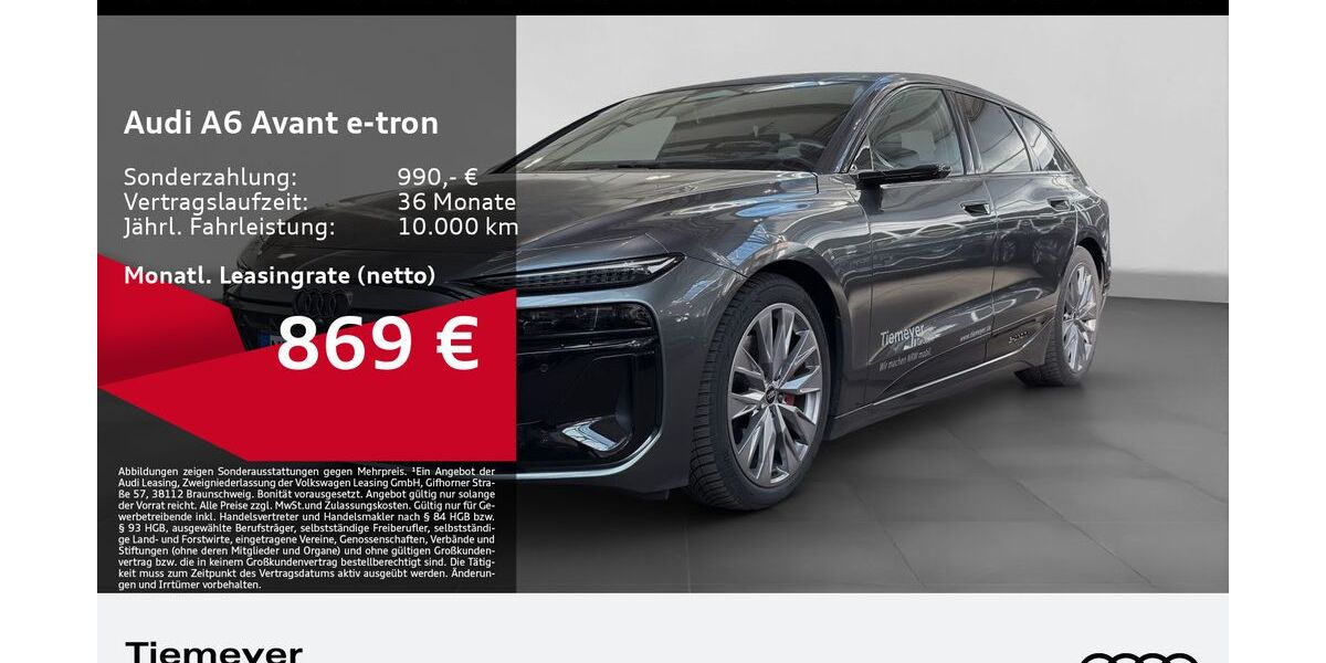 Audi A6 e-tron 9.999 km 68.980 &euro; Plettenberg 58840